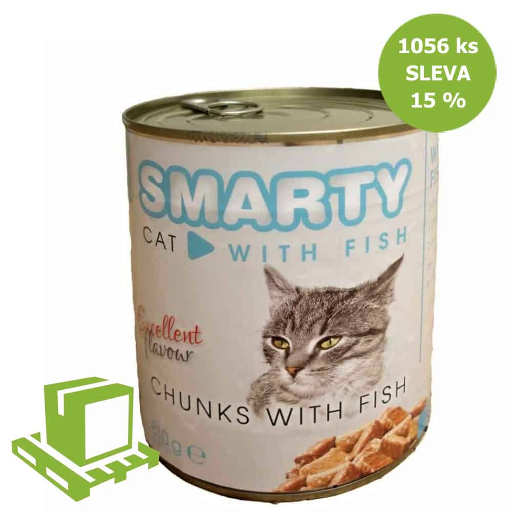 SMARTY Cat Rybí chunks