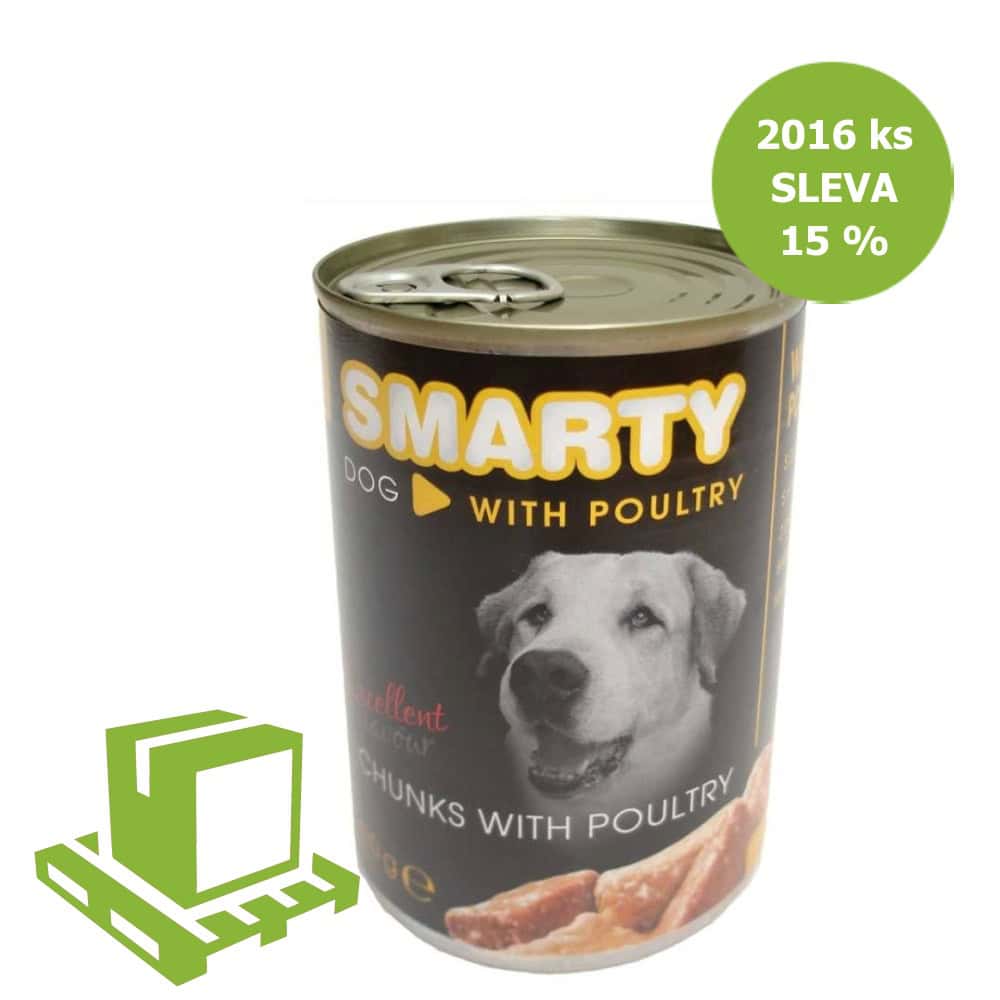 SMARTY Dog Drůbeží chunks
