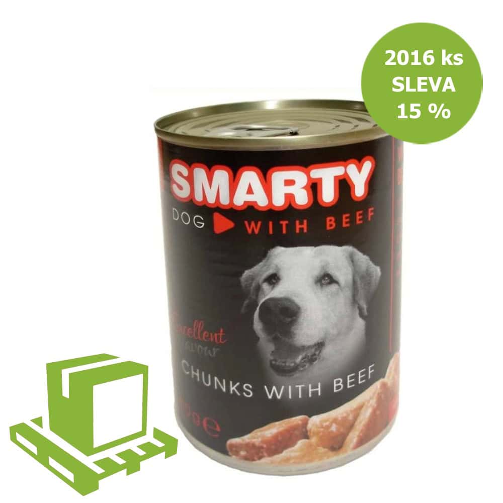 SMARTY Dog Hovězí chunks