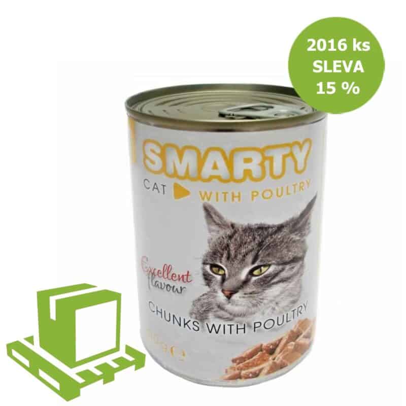 SMARTY Cat Drůbeží chunks