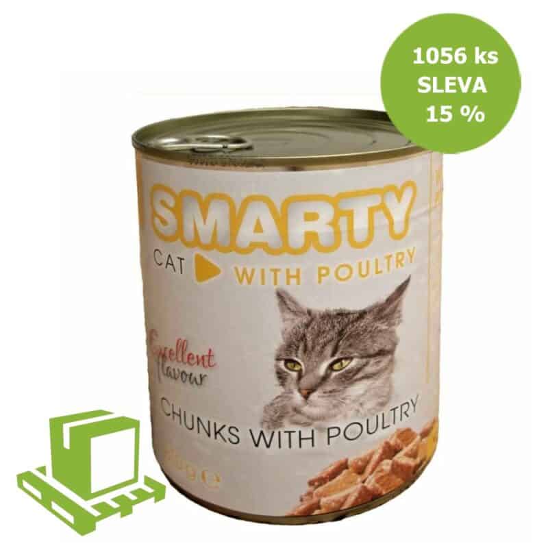 SMARTY Cat Drůbeží chunks