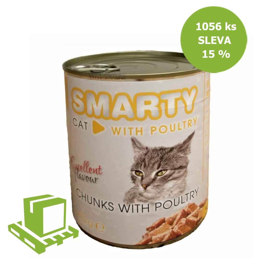 SMARTY Cat Drůbeží chunks