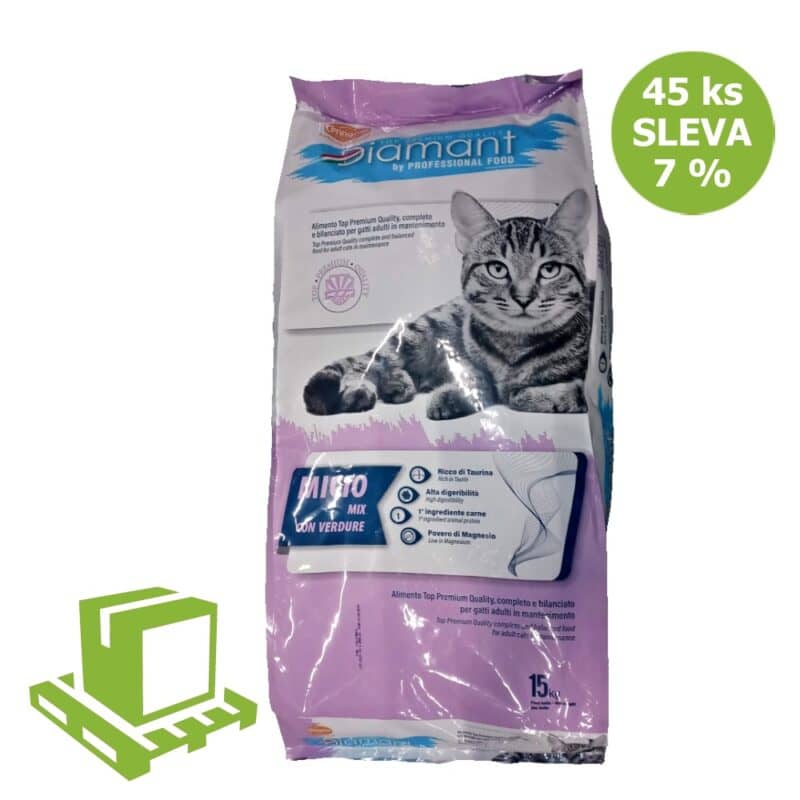 Diamant Cat Micio Mix 15 kg (paleta 45 ks) SLEVA 7 %