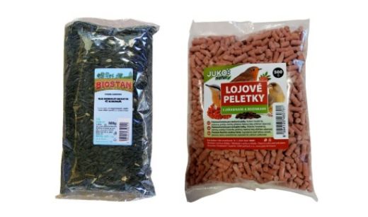 Krmivo pro venkovní ptactvo