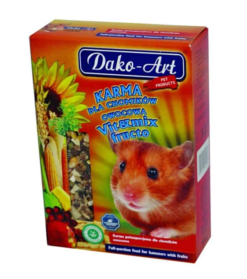 Krmivo s ovocem křeček Dako 500 g
