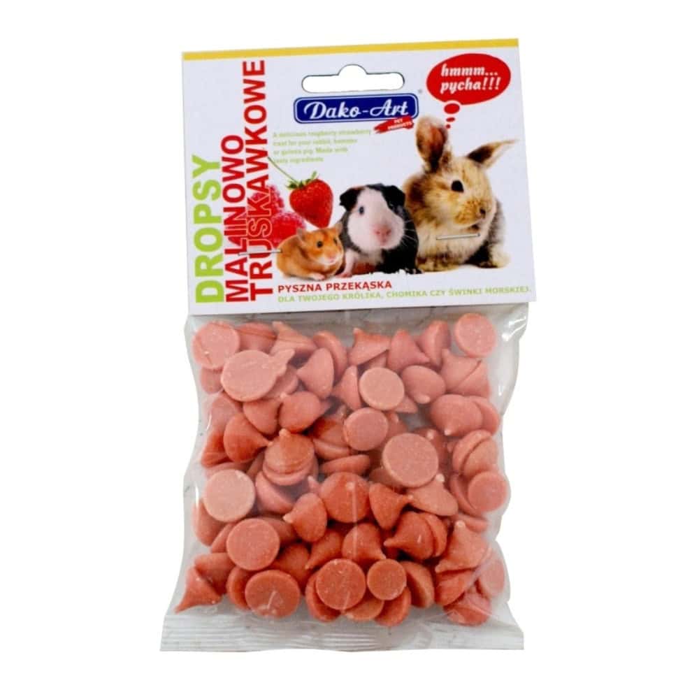 Pochoutka hlodavec malinovo-jahodová Dako 75 g