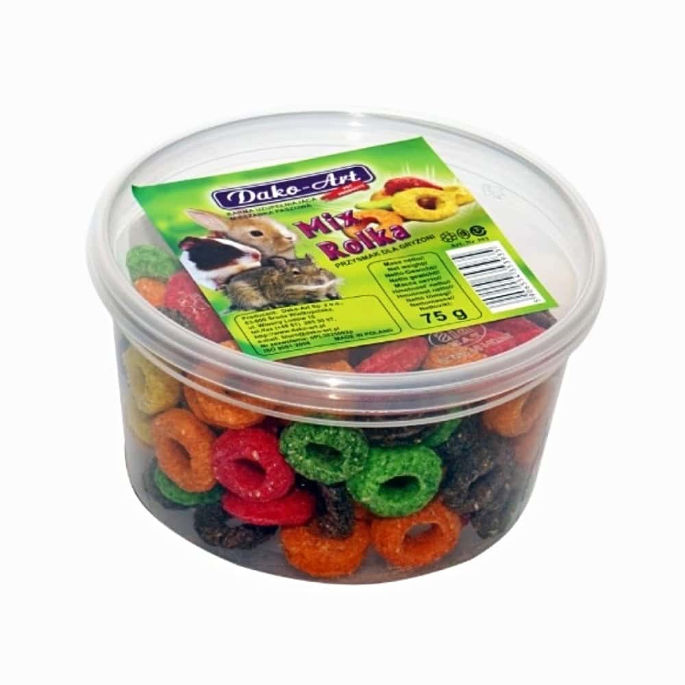 Extrudovaná kolečka hlodavec Dako 75 g