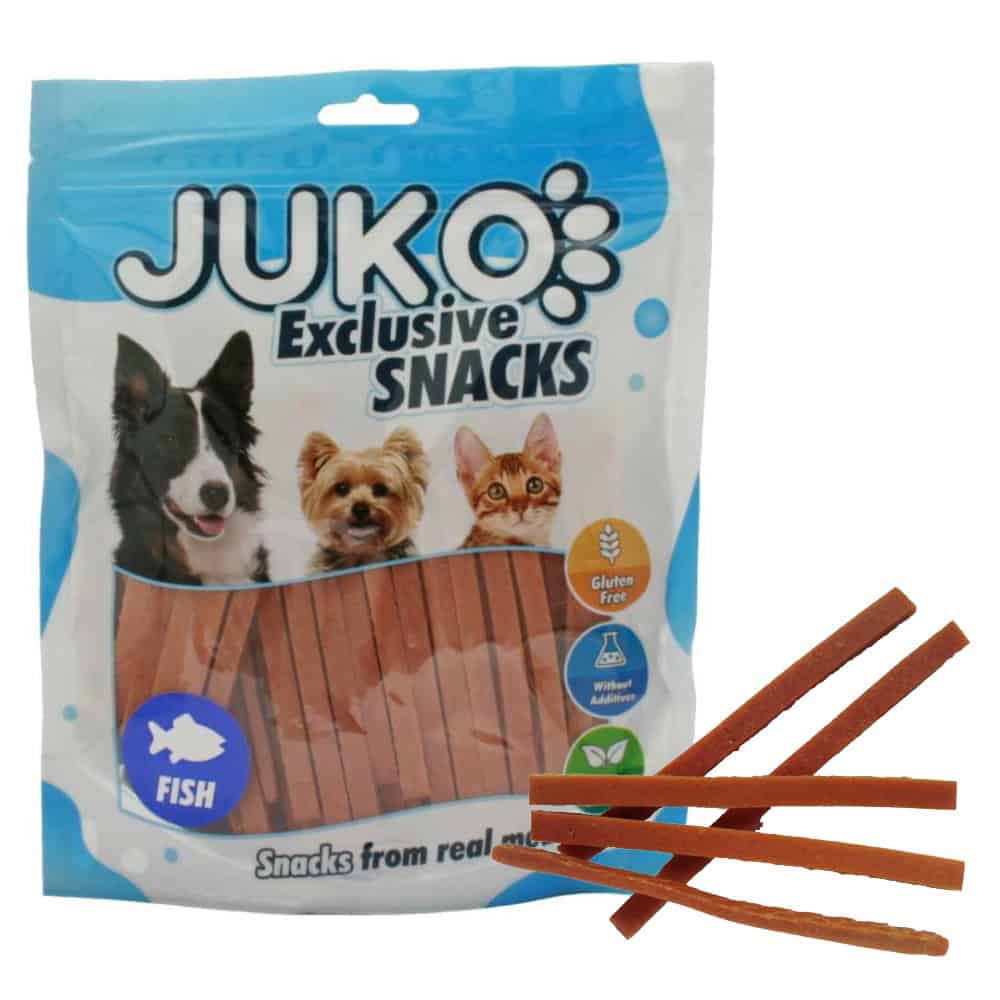 Salmon Strips JUKO Snacks 250 g