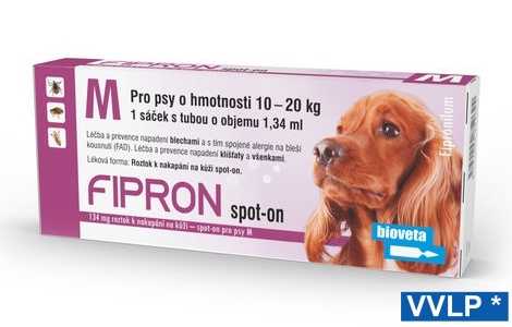 FIPRON spot-on pro psy M 1 x 1