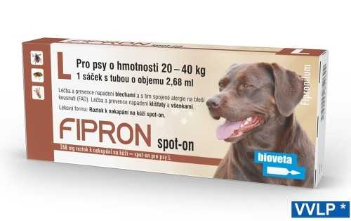 FIPRON spot-on pro psy L 1 x 2