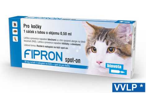 FIPRON spot-on pro kočky 1 x 0