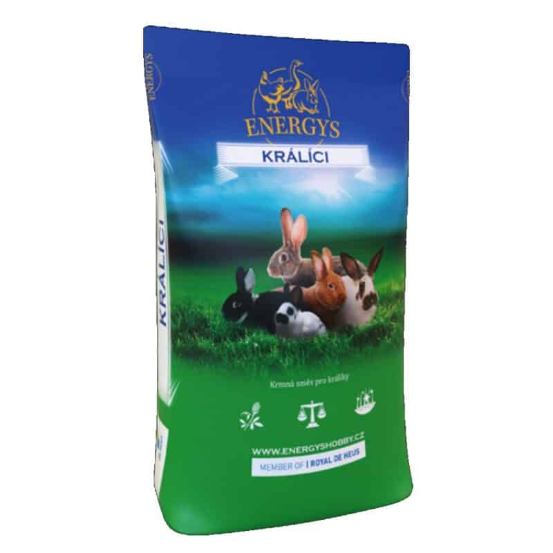Energys Champion Králík výstavní (bez kokcidiostatik) 25 kg