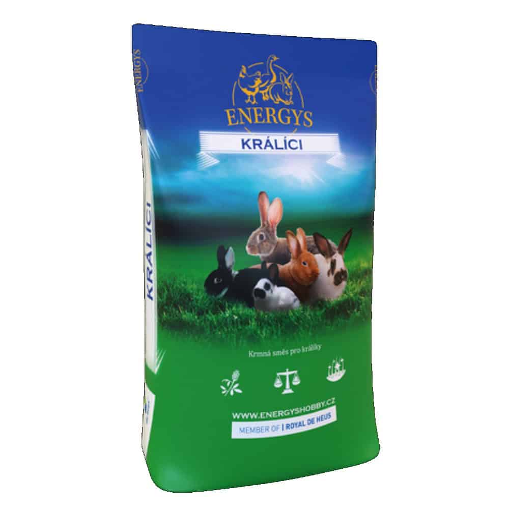 Energys Champion Králík výstavní (bez kokcidiostatik) 25 kg