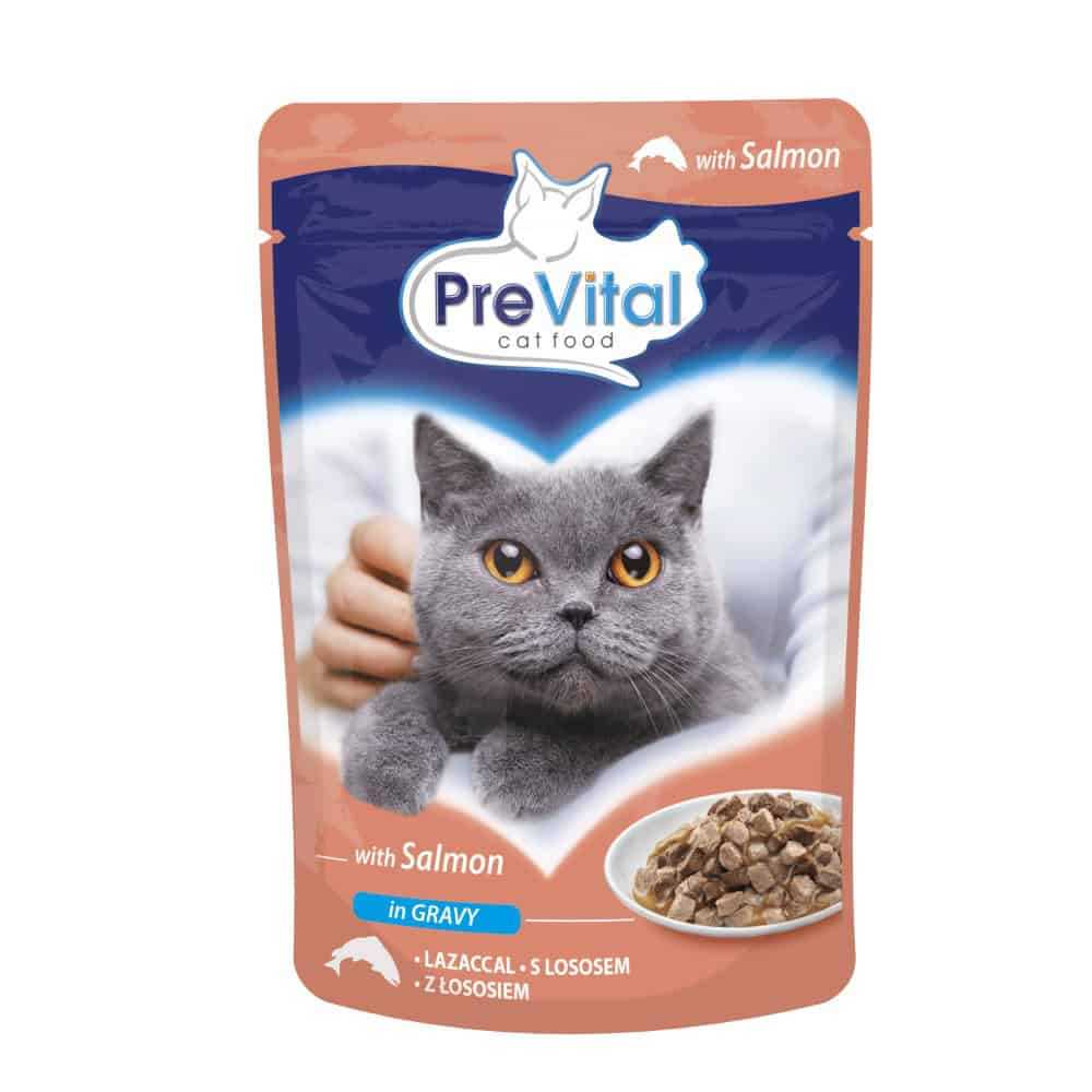 PreVital kočka losos v omáčce