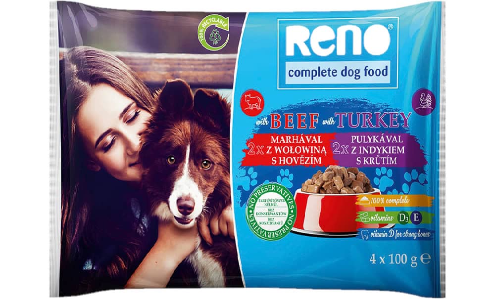 RENO Dog hovězí a krůta