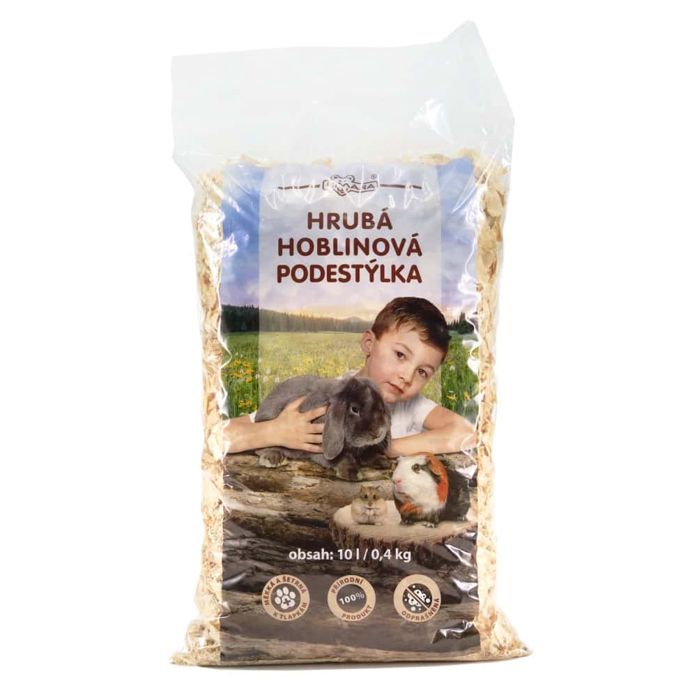 Hrubá hoblinová podestýlka Limara 10 l ( 0