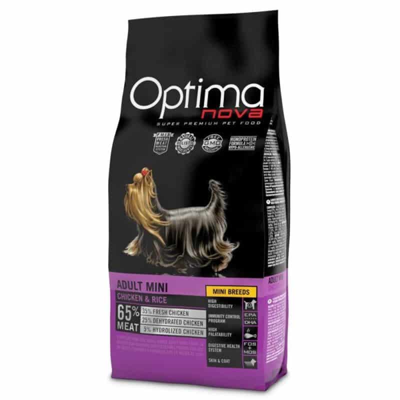 OPTIMAnova Dog Adult Mini Chicken & Rice 12 kg