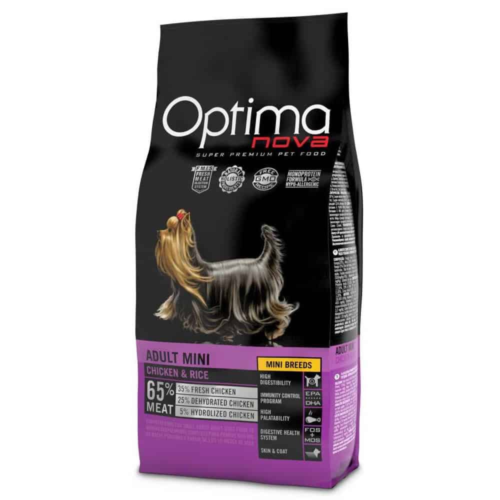 OPTIMAnova Dog Adult Mini Chicken & Rice 12 kg