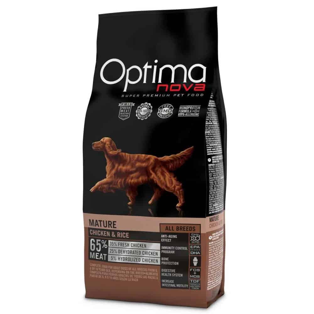 OPTIMAnova Dog Mature Chicken & Rice 2 kg