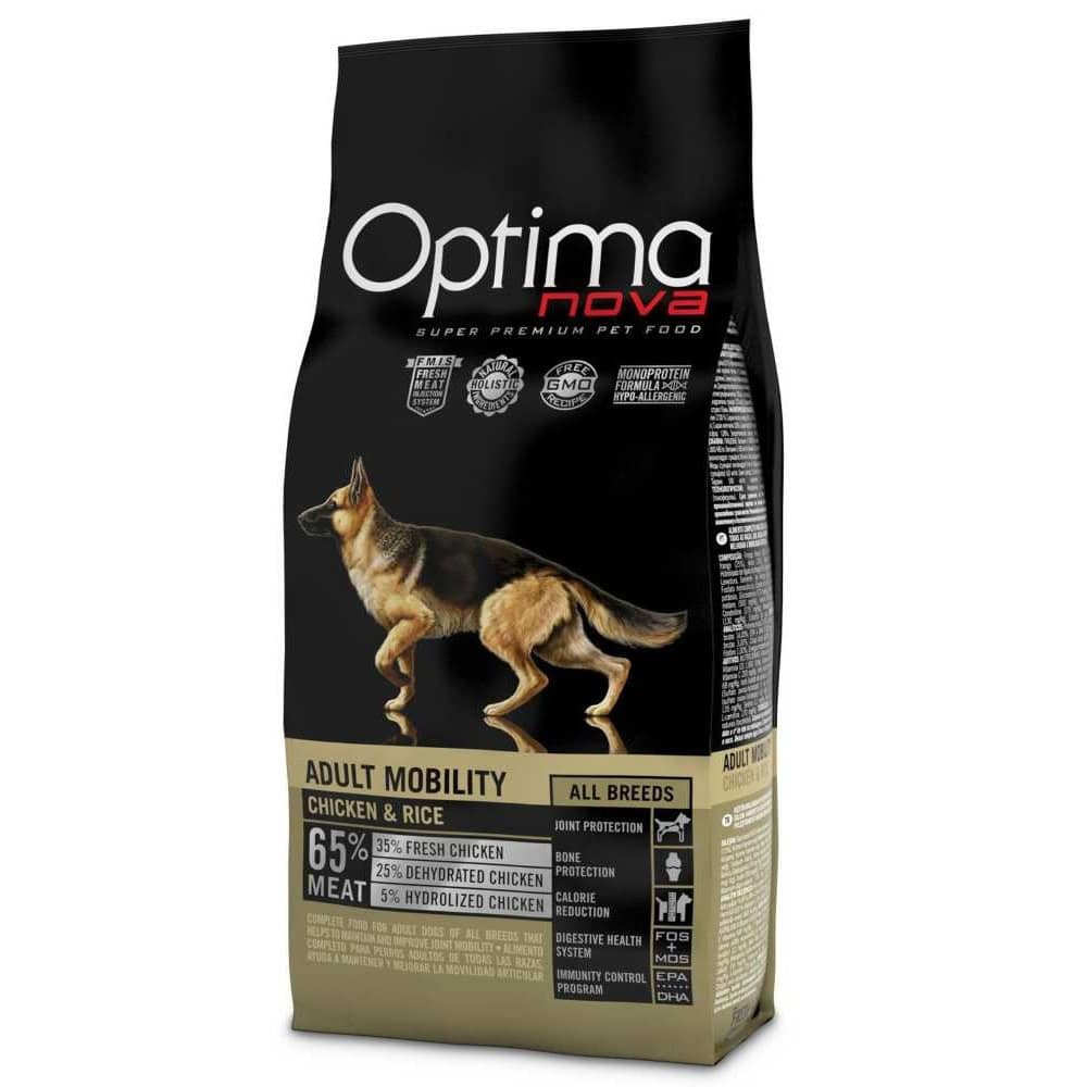 OPTIMAnova Dog Mobility Chicken & Rice 12 kg