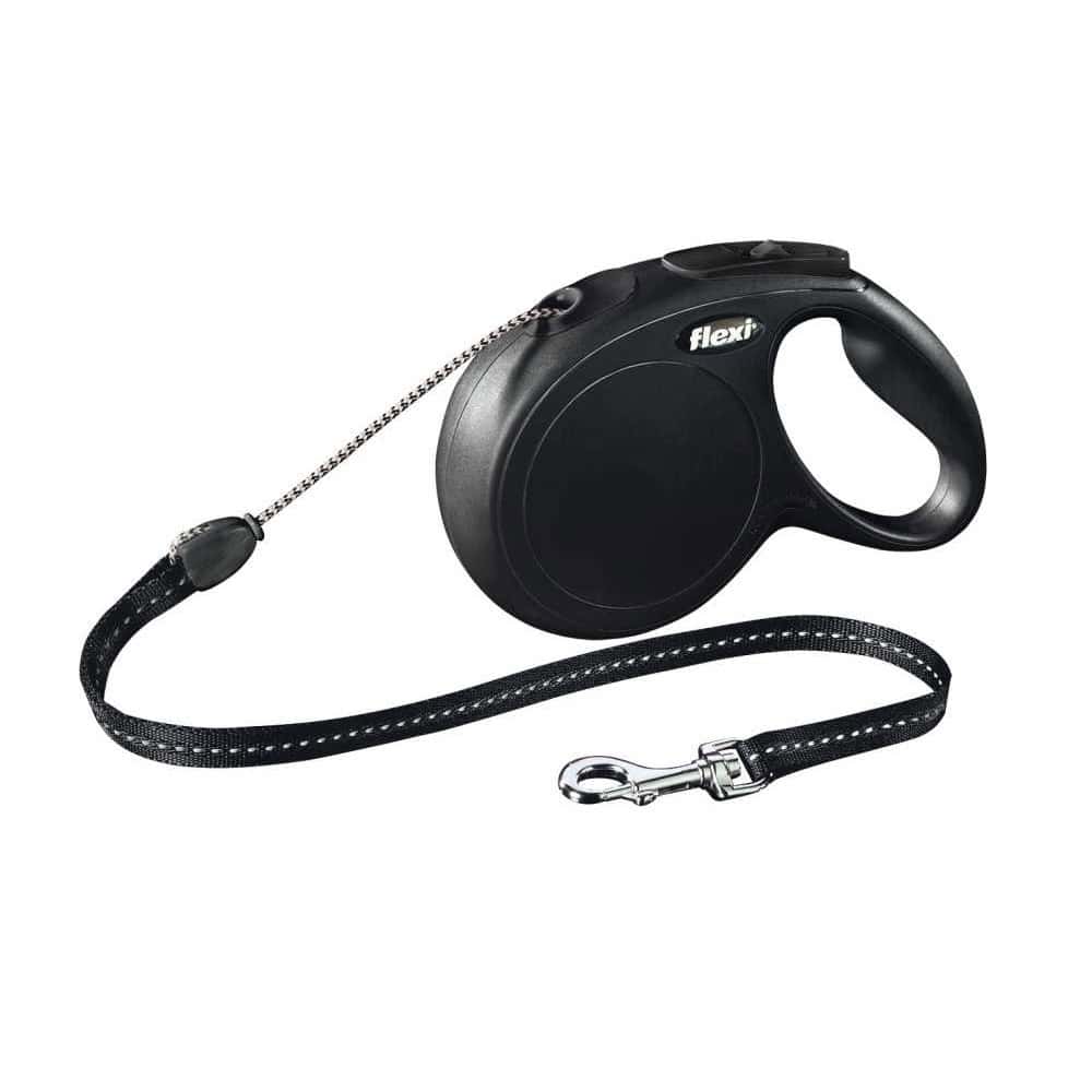 Flexi New Classic Cord XS 3 m (8 kg) černá