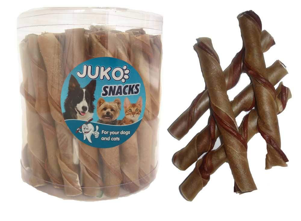 Trubička natural Kuřecí JUKO Snacks (35 ks)