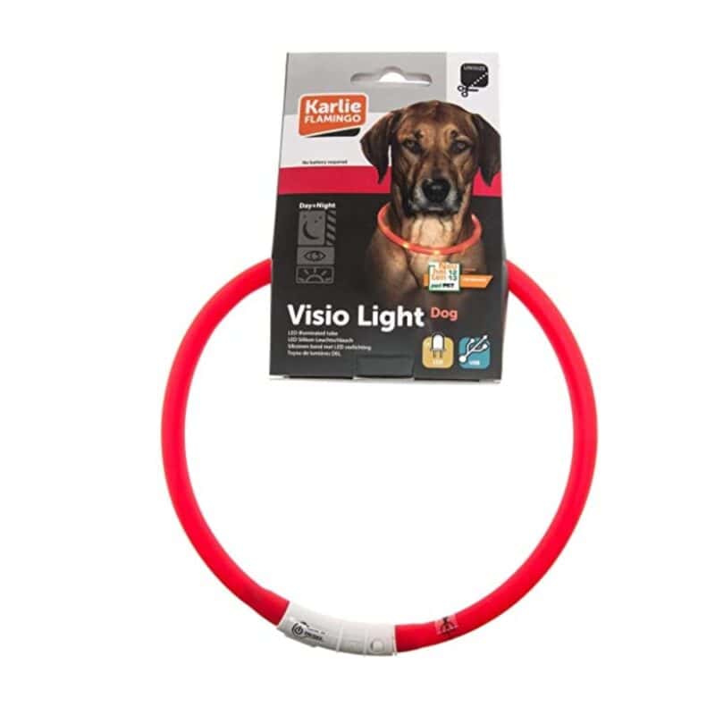 LED obojek dobíjecí Karlie, zelená 75 cm - Image 4