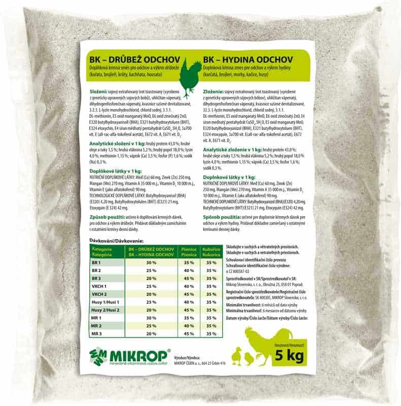 Drůbež Mikrop 5 kg