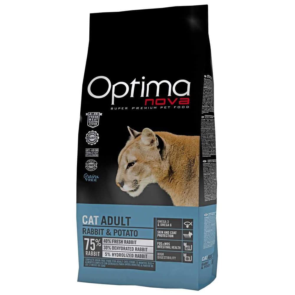 OPTIMAnova Cat Rabbit & Potato GF 2 kg