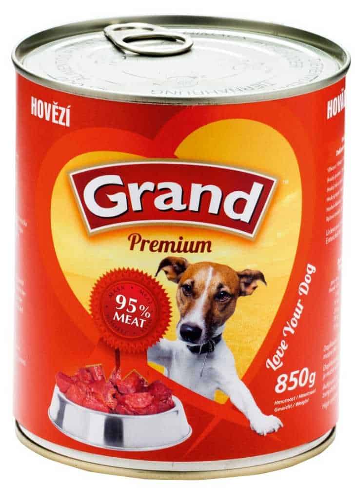 Grand Premium Dog hovězí