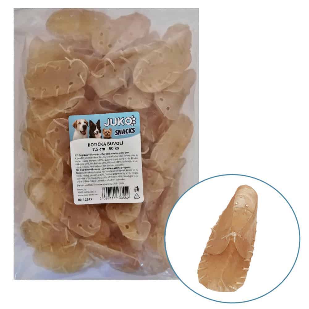 Botička z buvolí kůže JUKO Snacks 7