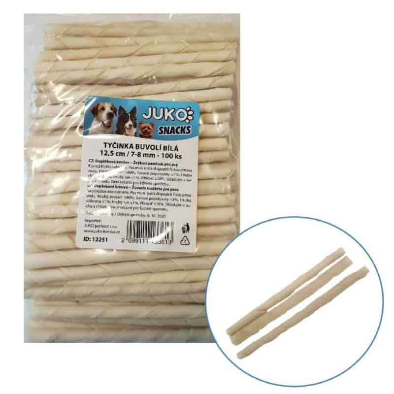 Tyčinka buvolí bílá JUKO Snacks12