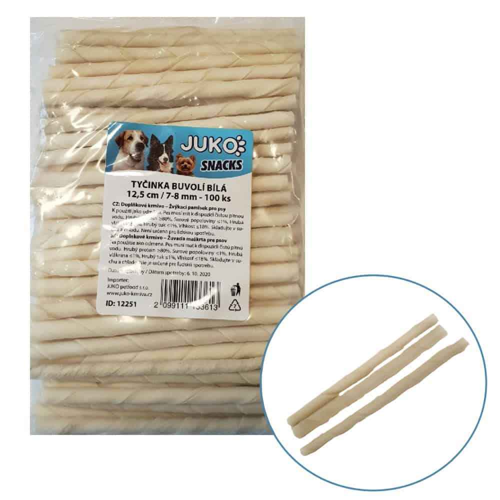 Tyčinka buvolí bílá JUKO Snacks12