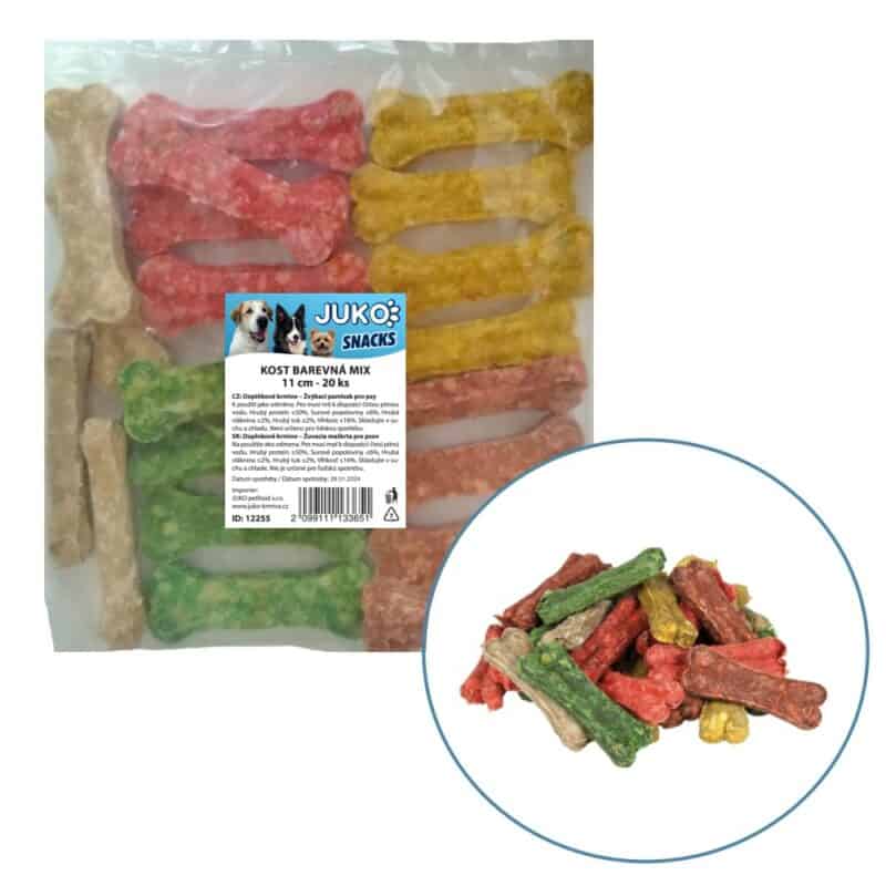 Kost barevná mix JUKO 11 cm (20 ks)