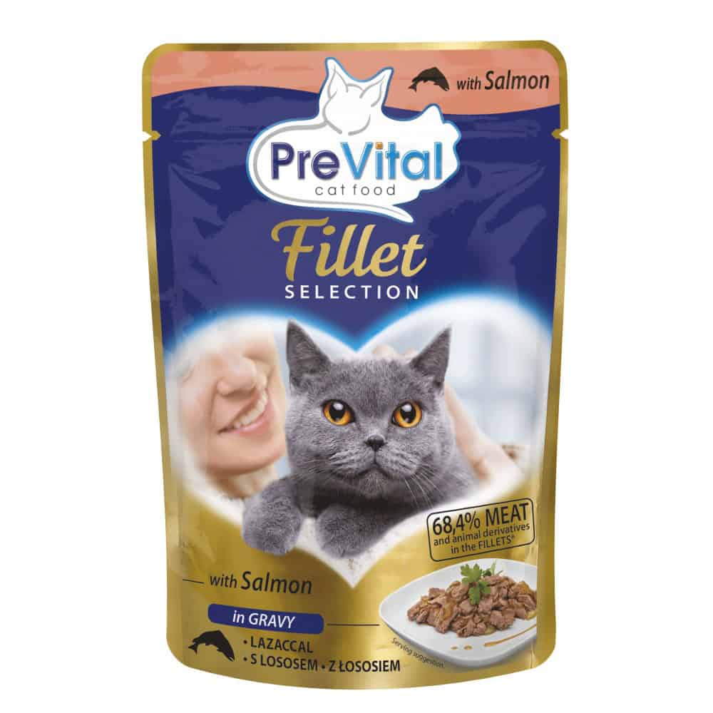 PreVital Fillet kočka losos