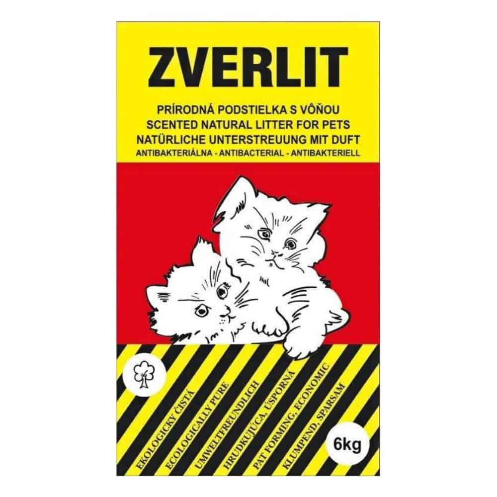 ZVERLIT červený podestýlka hrubá s vůní 6 kg