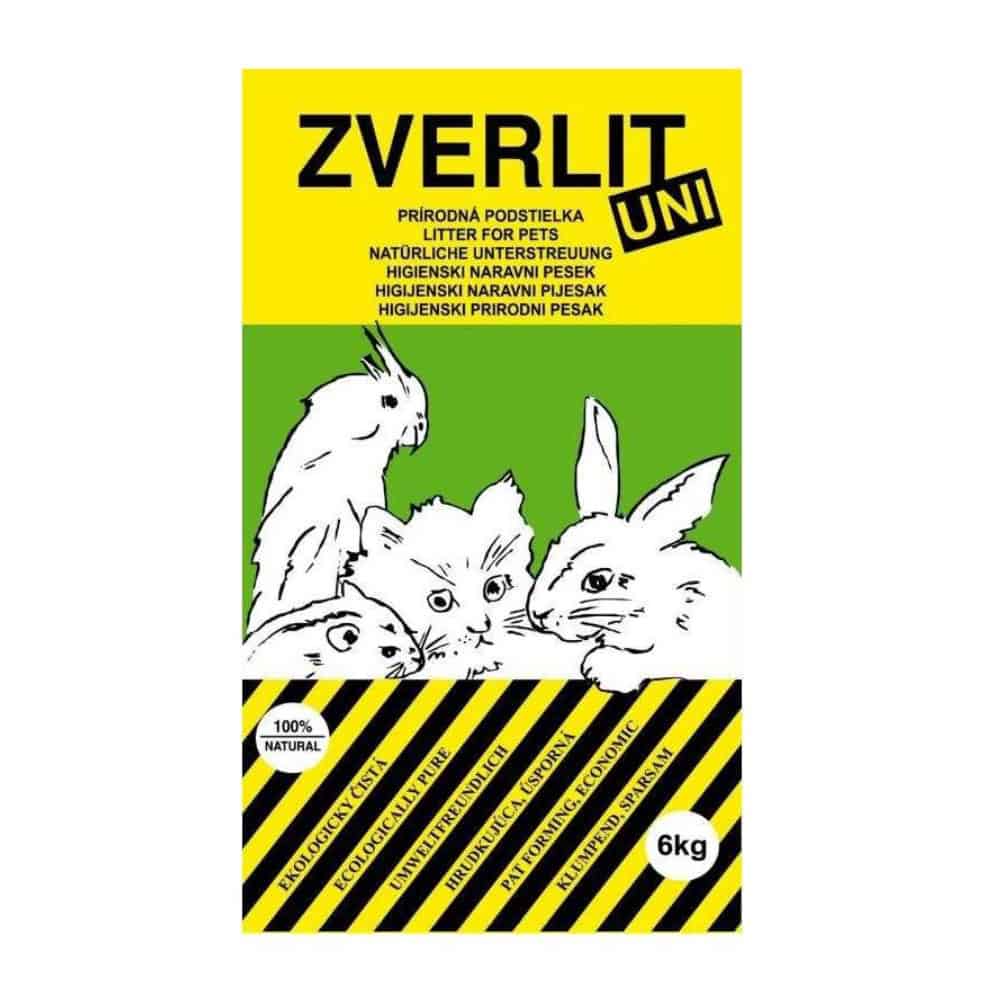 ZVERLIT UNI zelený univerzální podestýlka 6 kg