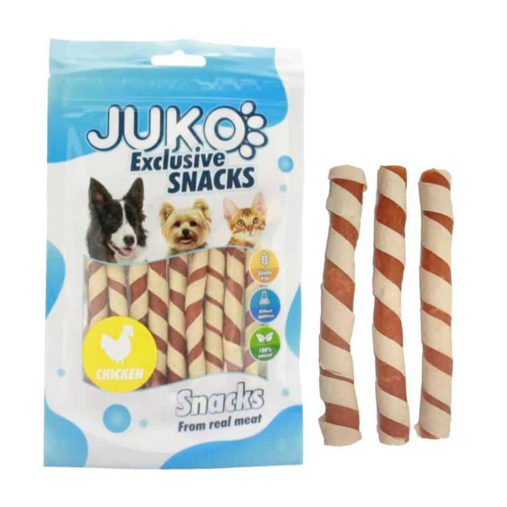 Chicken jerky strip JUKO Snacks 70 g