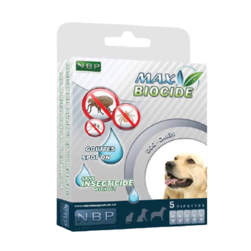 Max Biocide Spot-on Dog repelentní kapsle