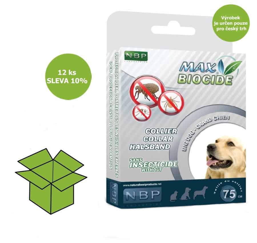 Max Biocide Collar Dog repelentní obojek