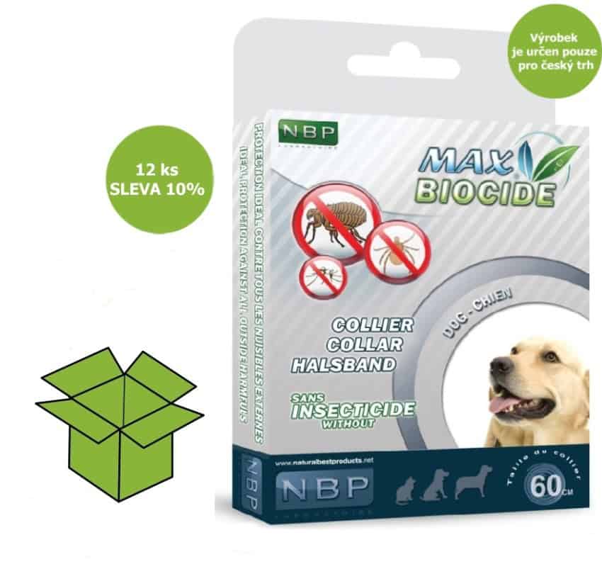 Max Biocide Collar Dog repelentní obojek