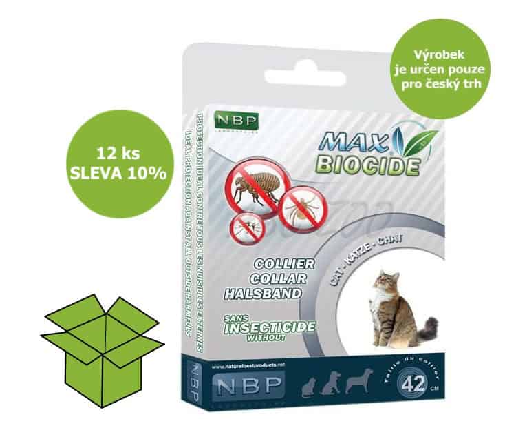 Max Biocide Collar Cat repelentní obojek