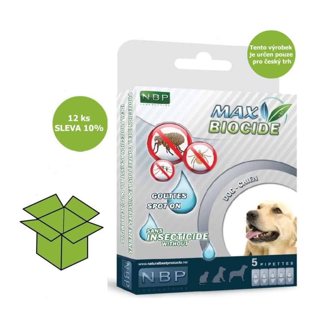 Max Biocide Spot-on Dog repelentní kapsle