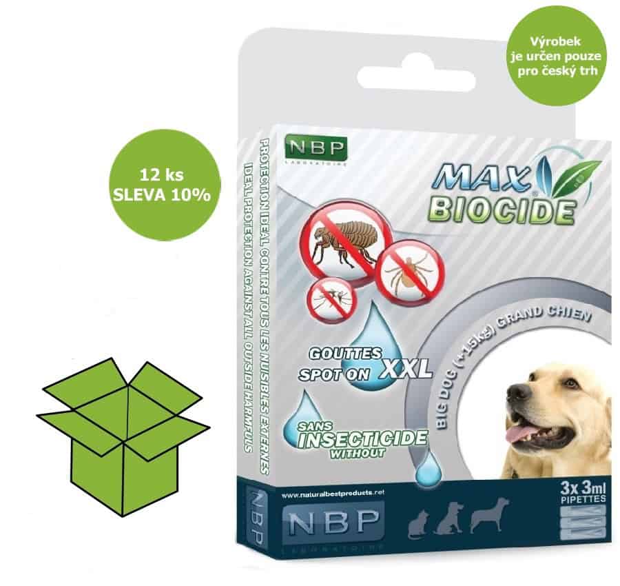 Max Biocide Spot-on Dog XXL repelentní kapsle