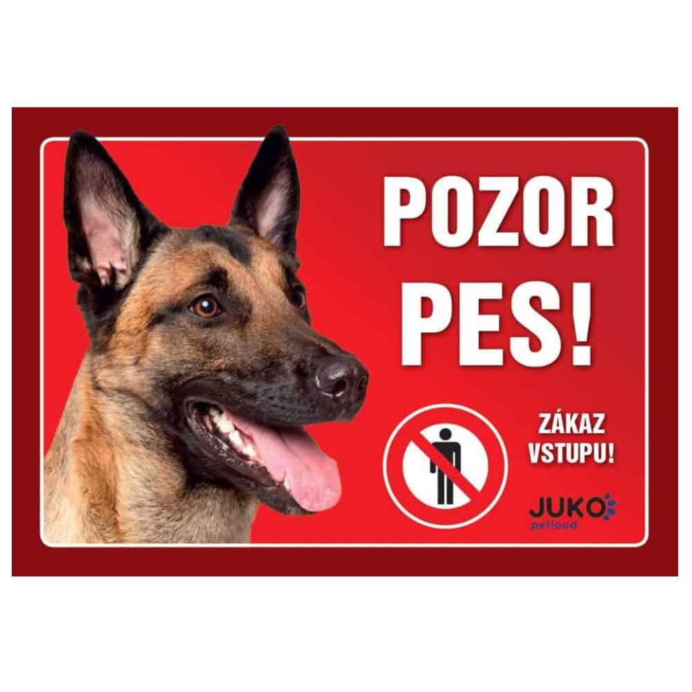 Cedulka Juko BELGICKÝ OVČÁK MALINOIS