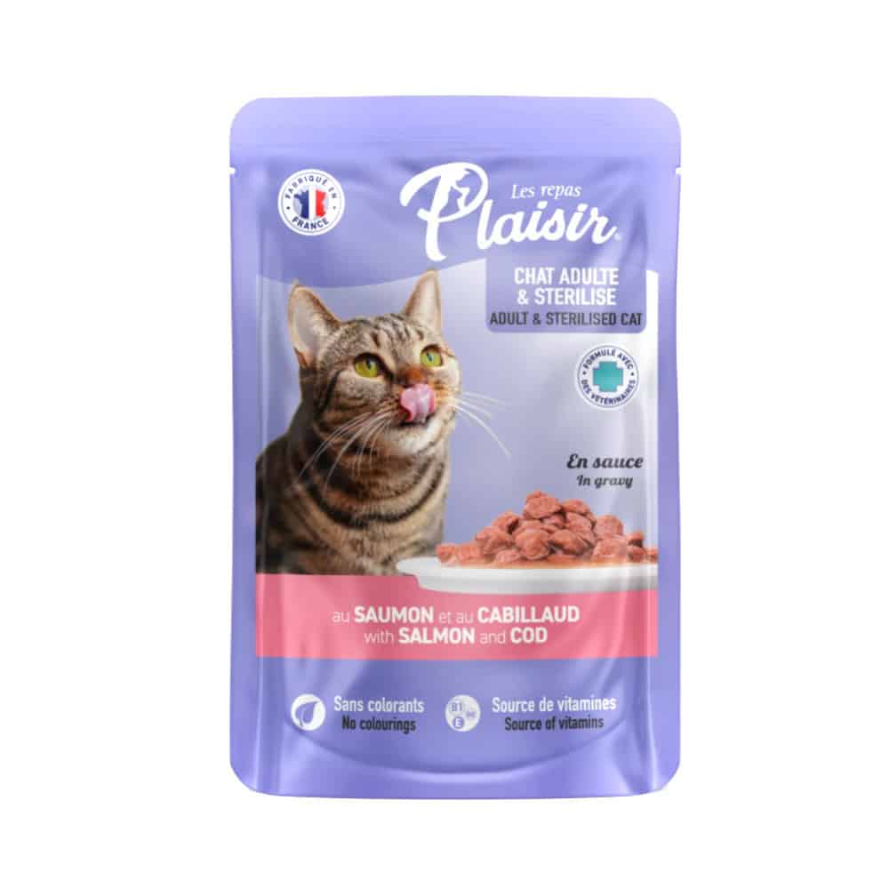 Plaisir Cat losos & treska