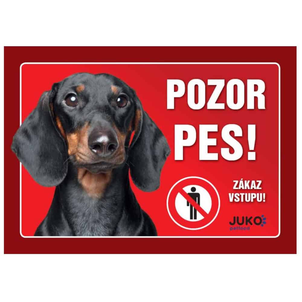 Cedulka Juko JEZEVČÍK hladkosrstý černý