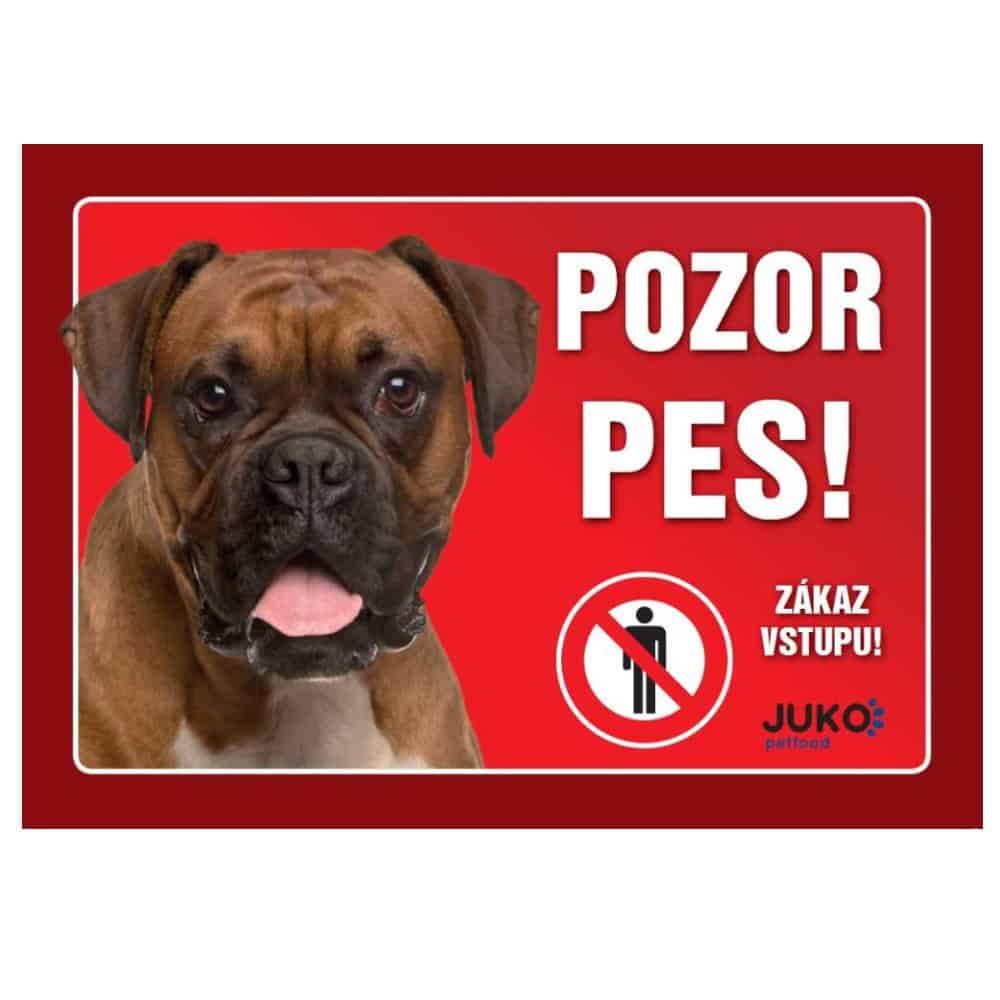 Cedulka Juko BOXER