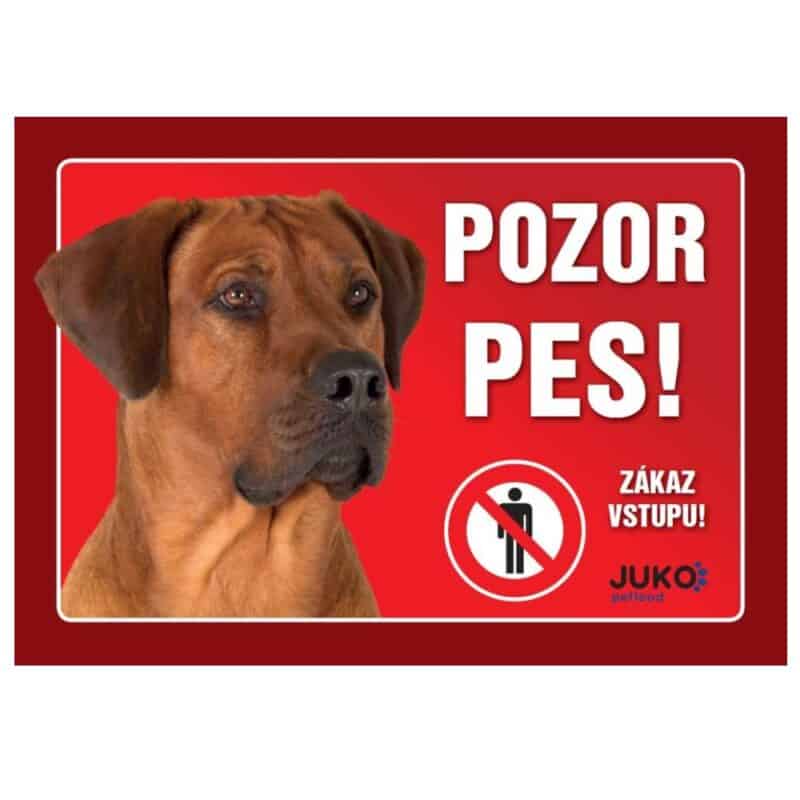 Cedulka Juko RHODÉSKÝ RIDGEBACK