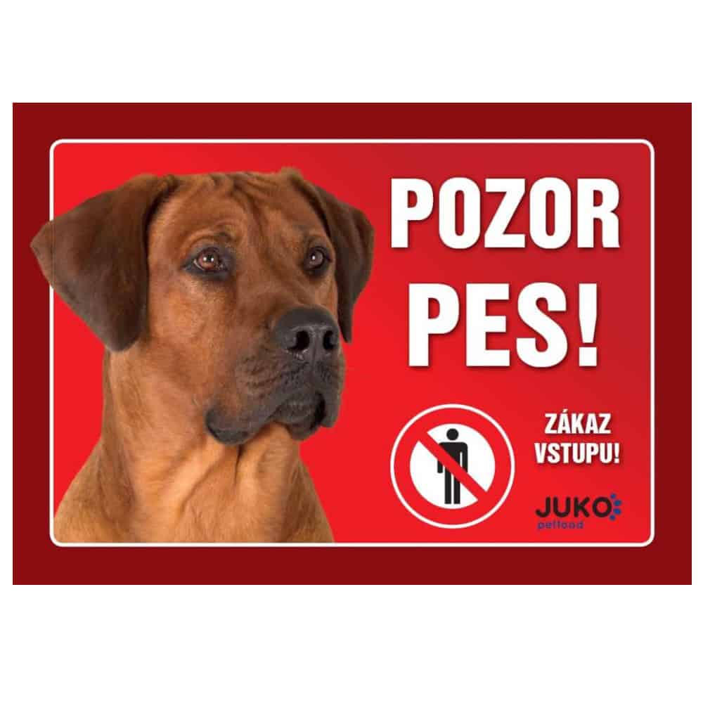 Cedulka Juko RHODÉSKÝ RIDGEBACK